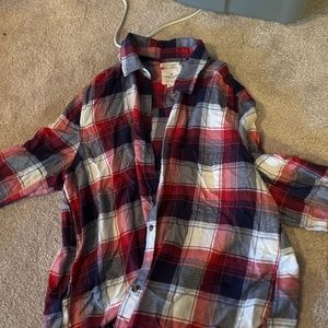 Plaid long sleeve